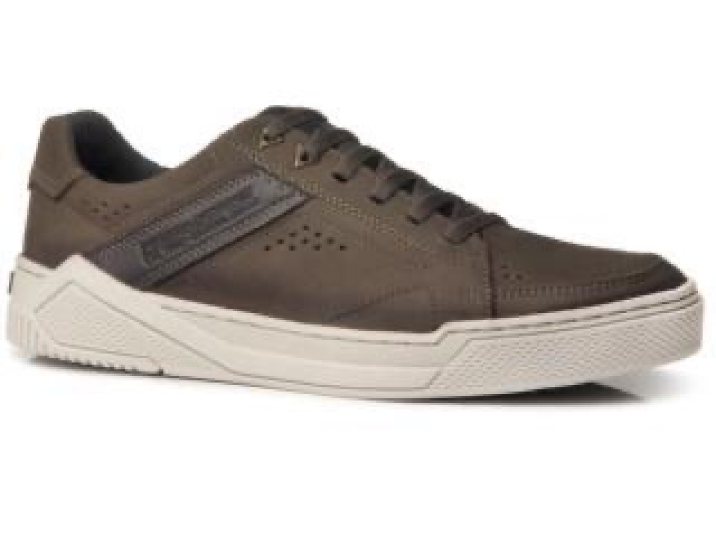 Zapato casual para hombre en piel color marrón de PEGADA. H-291