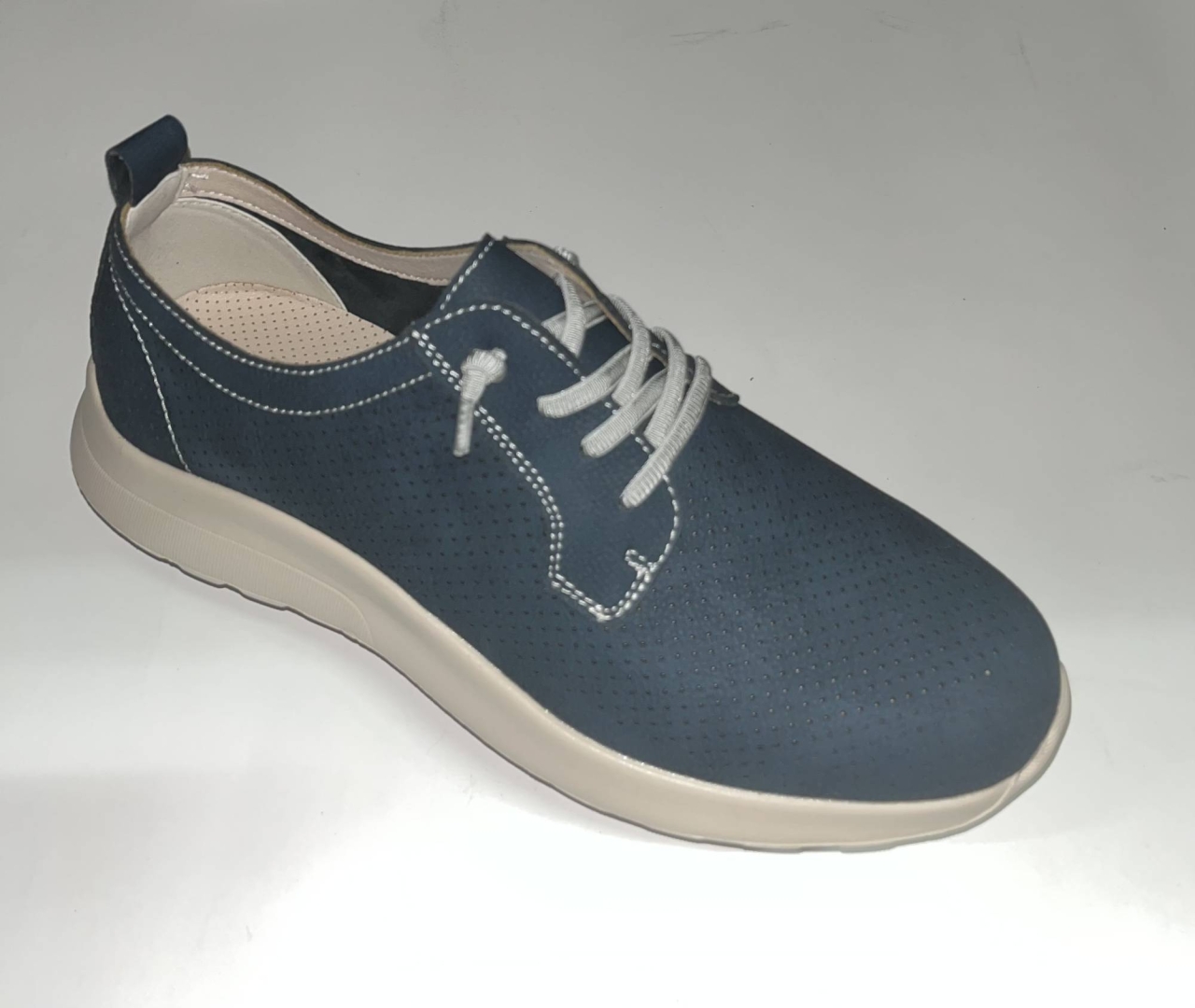 De RELAX4YOU zapatos blucher en piel marino. H-427
