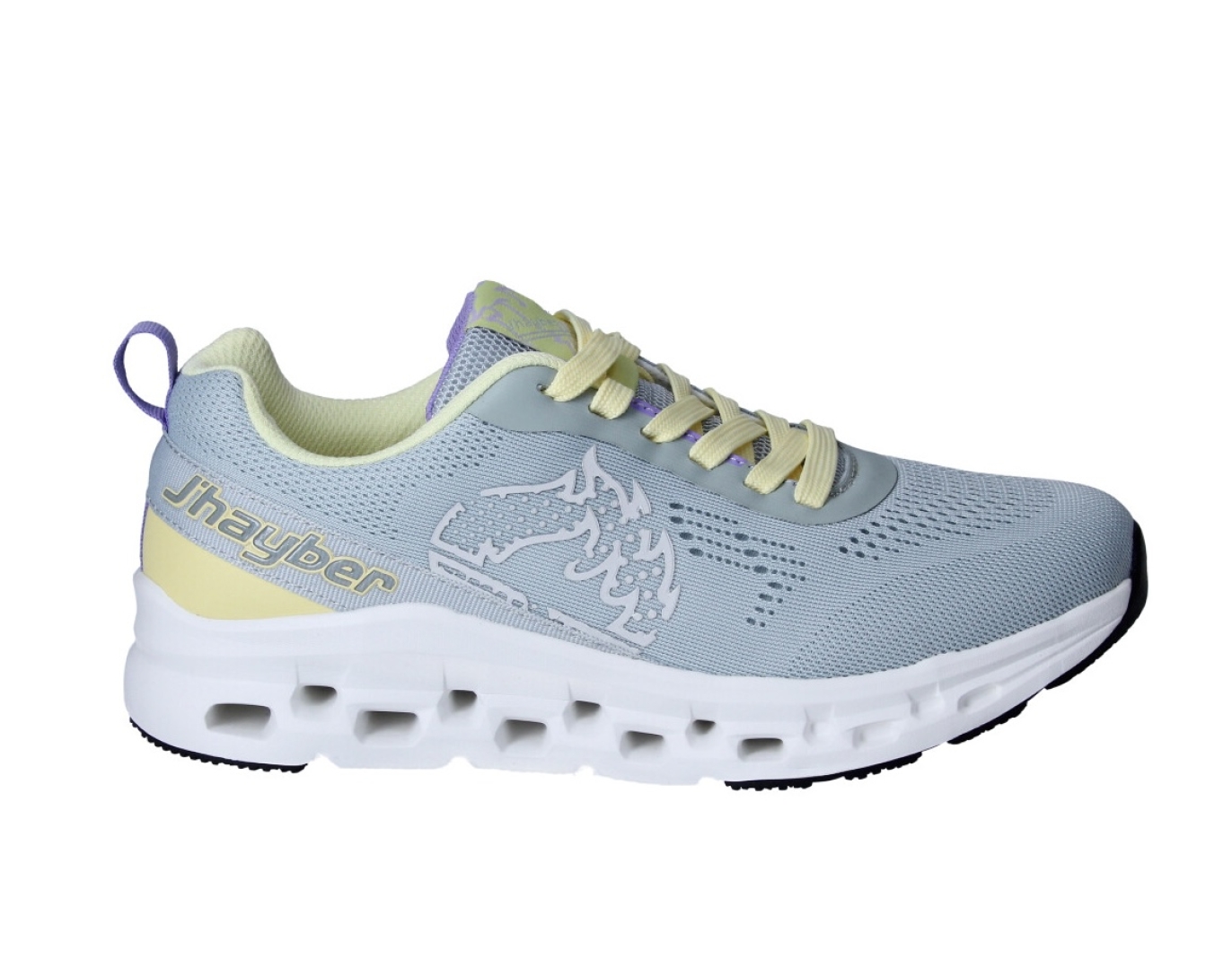 Deportivos nylon en verde para mujer de J’HAYBER. D-032