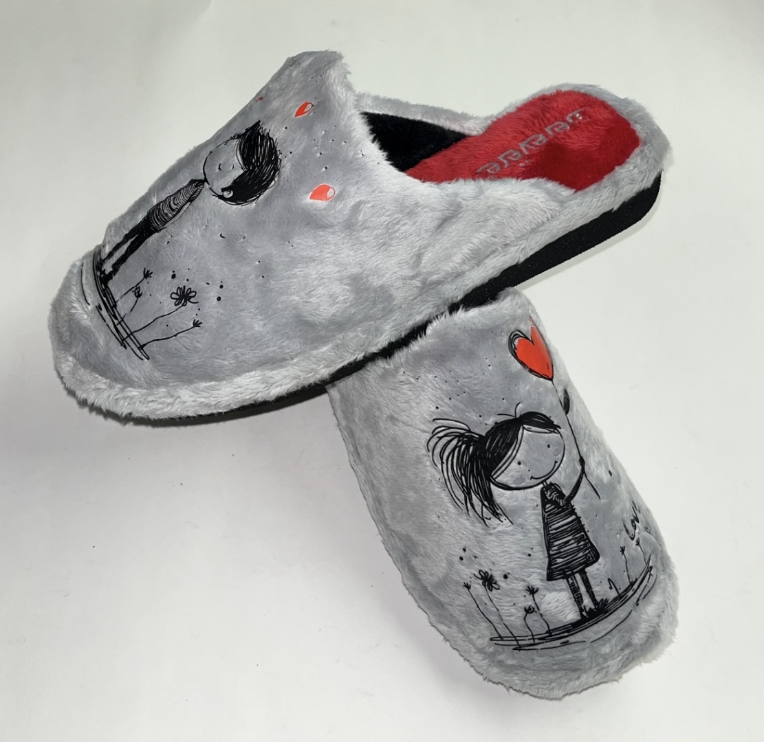 Zapatillas de casa para mujer especial parquet de BEREVERE. T-682