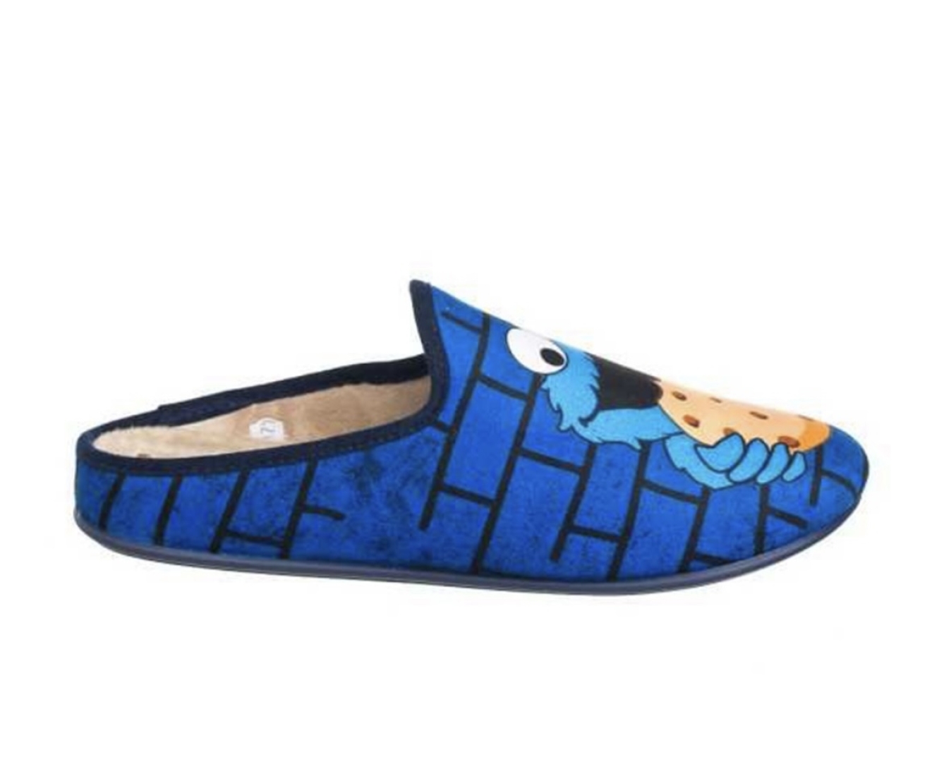 Zapatillas para hombre con dibujo del Monstruo de las galletas de VULCA BICHA. T-709