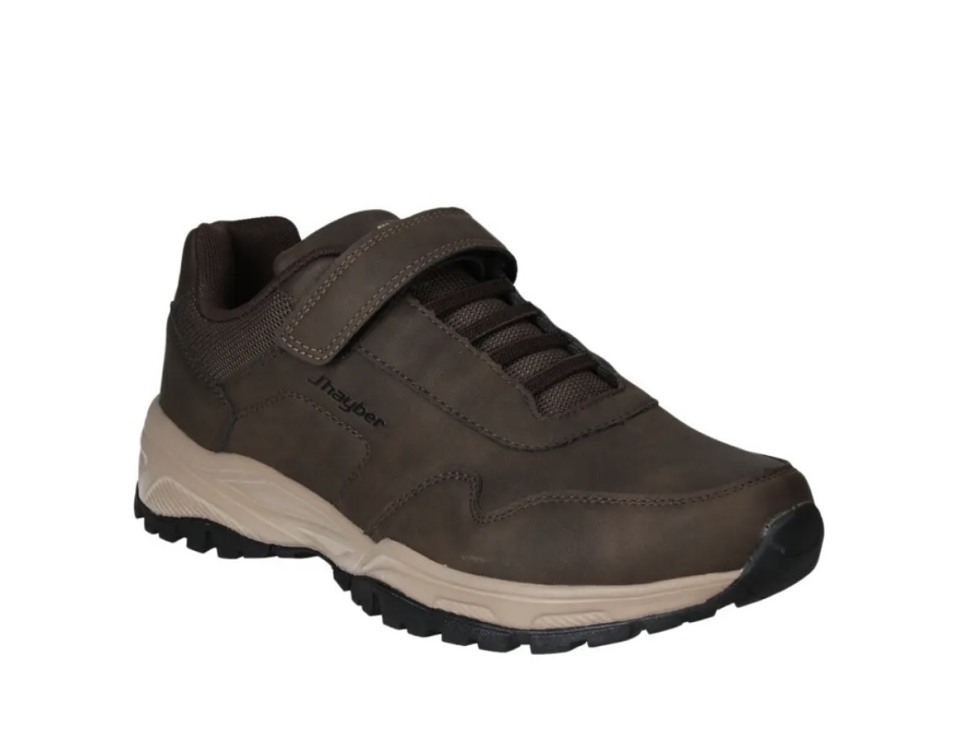 Zapato deportivo para hombre en marrón con belcros Charca de J’HAYBER. H-472