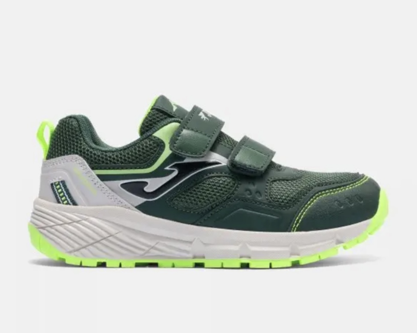 Zapatillas deportivas para niño en nylon verde Shock de JOMA. D-215