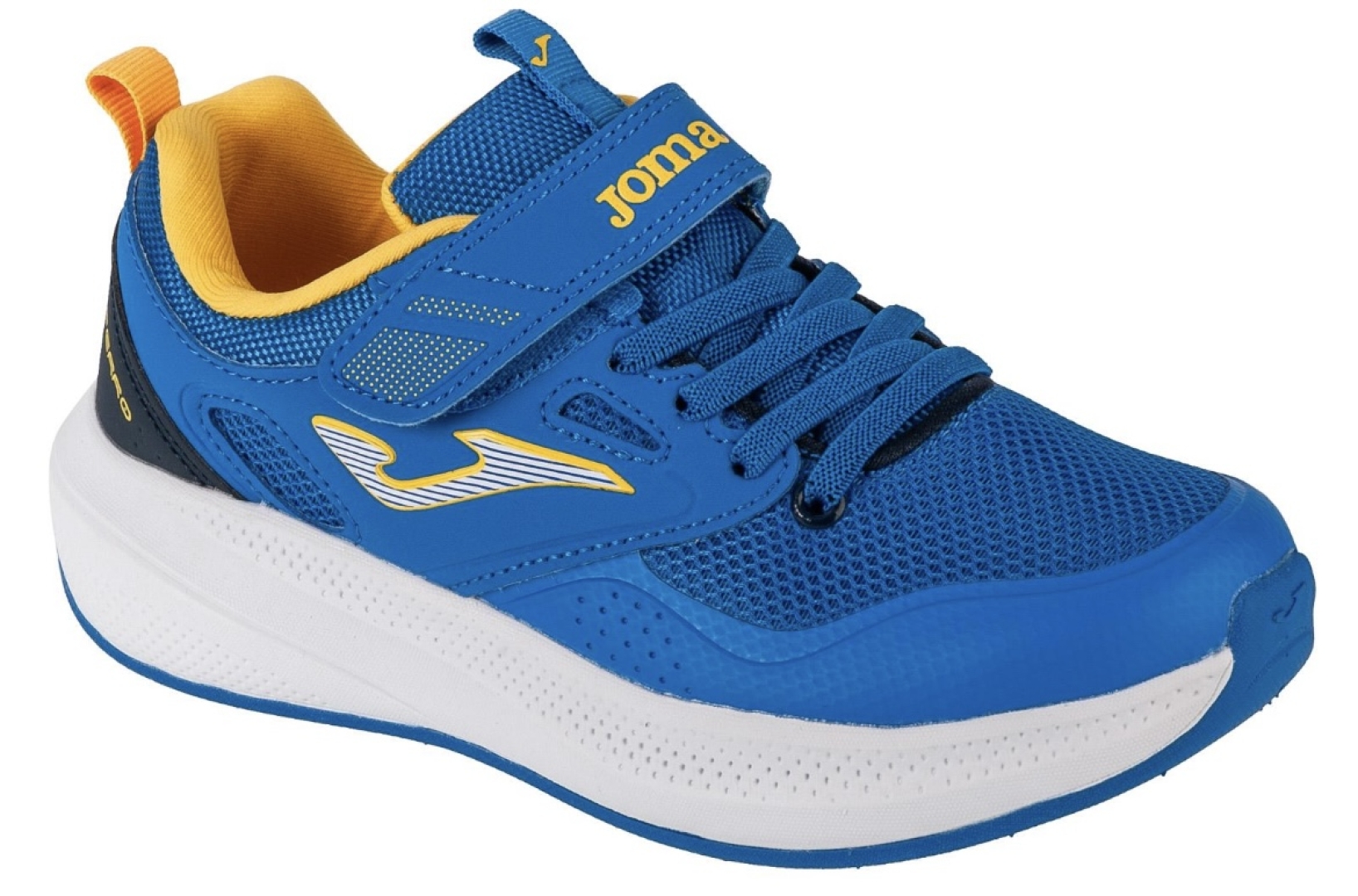 Zapatillas deportivas para niñ@s en azul con belcro Ferro de JOMA. D-218