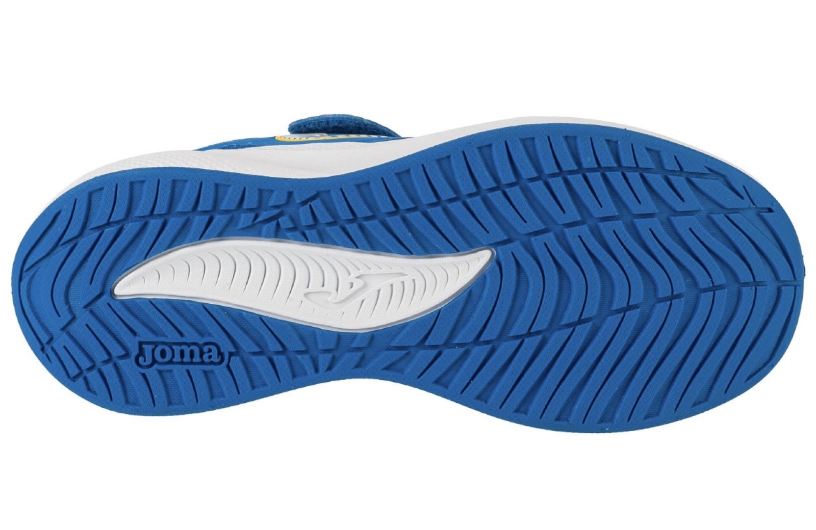 Zapatillas deportivas para niñ@s en azul con belcro Ferro de JOMA. D-218