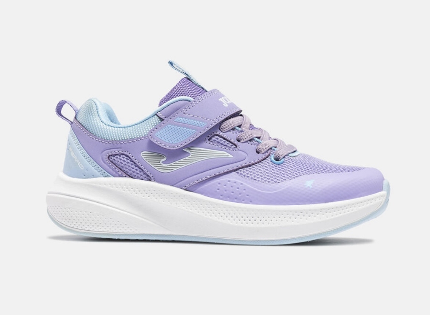 Zapatillas deportivas para niñ@s en lila Ferro de JOMA. D-219