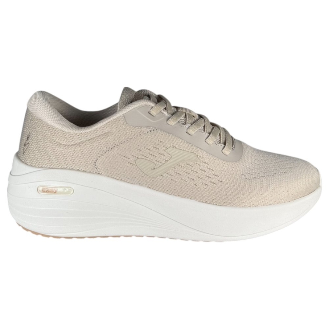 Zapatillas deportivas para mujer tejido técnico beige Diana de JOMA. D-228
