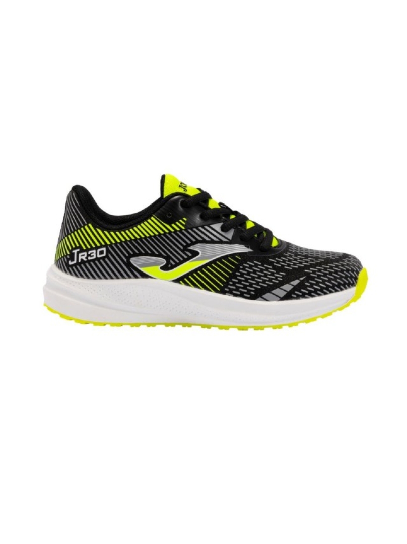 Deportivo para niño en negro y amarillo JR30 de JOMA. D-058