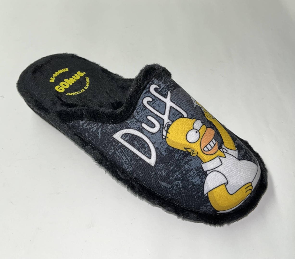 Zapatillas de casa con dibujo de Homer Simpson con suela especial parquet de GOMUS.T-524