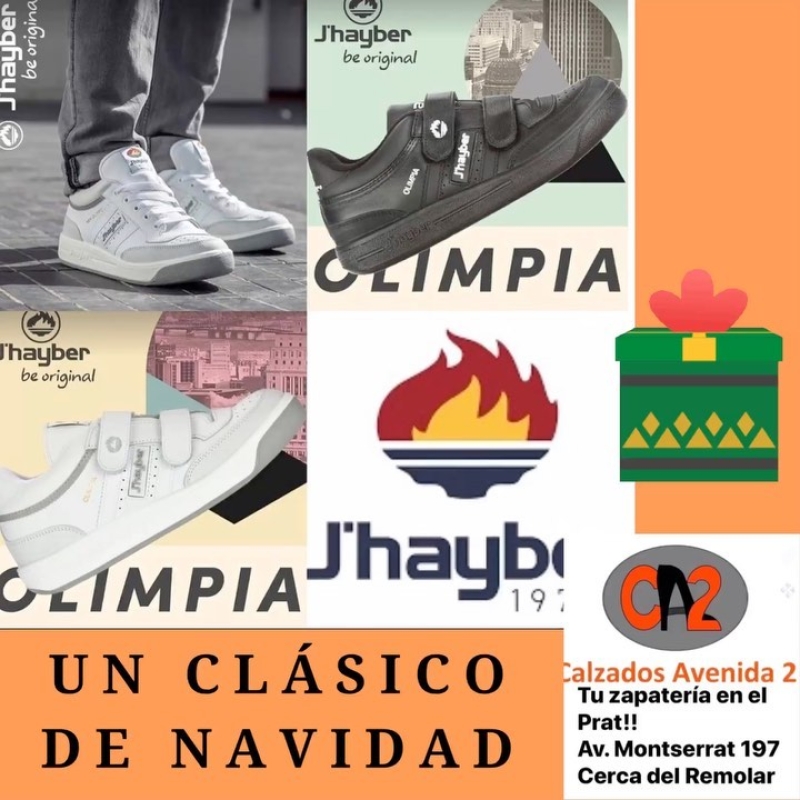 Para ellos&hellip; lo mejor!!! CALZADOS AVENIDA 2 Avd. Montserrat 197 Cerca del Remolar #j&rsquo;hayber #deportivas #regalo #olimpia #elpratelmeullocalmon #elprat #elpratdellobregat #elpratmola #elpratgrancomer&ccedil; #calzadoavenida2