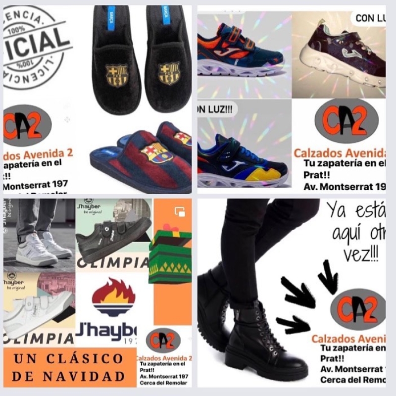 Todav&iacute;a no sabes qu&eacute; regalar? Para ti!!! Para todos!!! CALZADOS AVENIDA 2 Avd. Montserrat 197 Cerca del Remolar #regalo #regalodenavidad #papanoel #zapatillasbar&ccedil;a #j&rsquo;hayber #refresh #bambasluces #deportivasluces #zapatillasconluces #zapatillasconluz #jhayber #blaugrana #fcbarcelona #elprat #elpratdellobregat #elpratmola #elpratelmeullocalmon #elpratgrancomer&ccedil; #calzadosavenida2