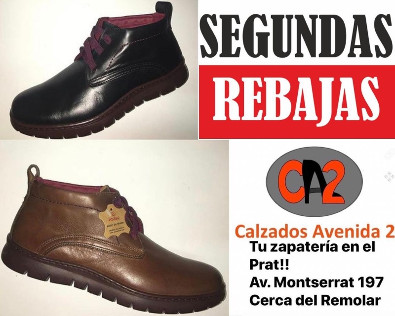 Botas de hombre tambi&eacute;n en 2as rebajas!!! Te lo vas a perder? CALZADOS AVENIDA 2 Avd. Montserrat 197 Cerca del Remolar #2asrebajas #2esrebaixes #rebajas #botashombre #botaspiel #erase #elpratalmeullocalmon #elpratdellobregat #elprat #elpratgrancomer&ccedil; #calzadosavenida2