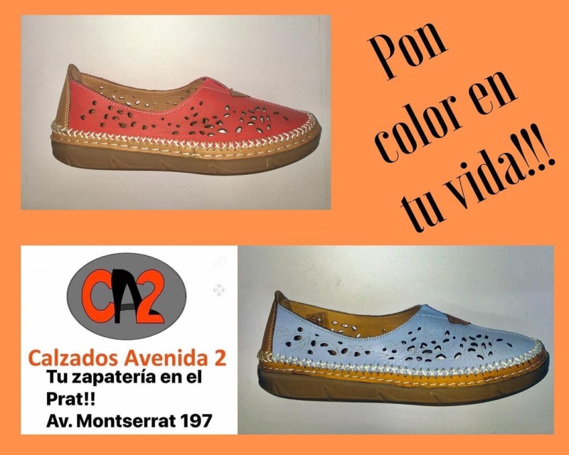 M&aacute;s novedades para ti!!! CALZADOS AVENIDA 2 Avd. Montserrat 197 Cerca del Remolar #zapatoscasuales #tendencias #colorpastel #nuevacoleccion #shoes #zapatosmujer #zapatospiel #zapatosrojos #zapatosazules #zapatoscelestes #shoelover #elpratalmeullocalmon #elprat #elpratdelllobregat #elpratgrancomer&ccedil; #calzadosavenida2