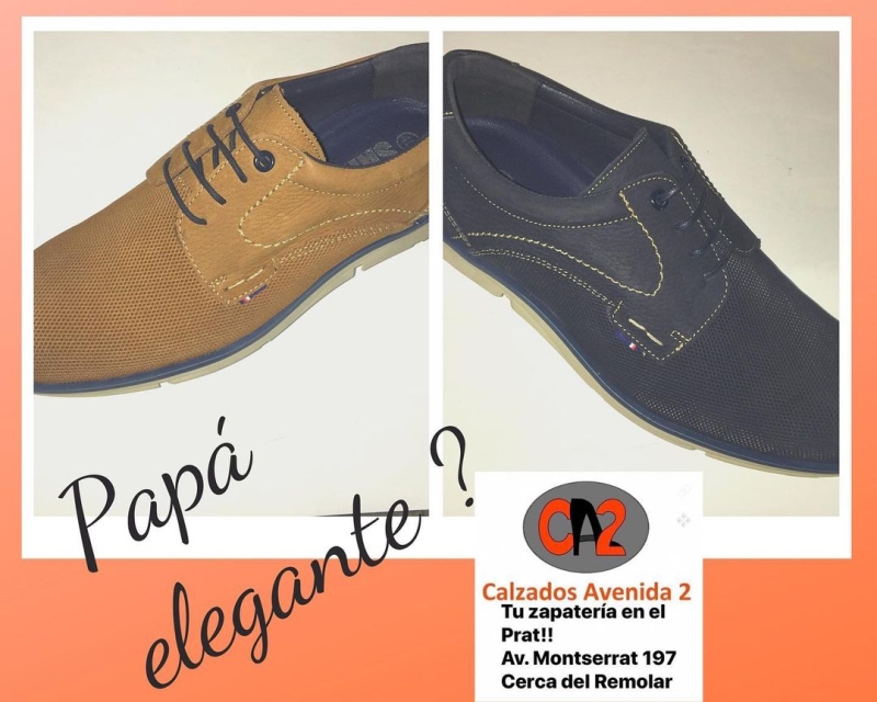 C&oacute;mo quieres a pap&aacute;? CALZADOS AVENIDA 2 Avd. Montserrat 197 Cerca del Remolar #diadelpadre #felizdiadelpadre #19demarzo #sanjose #zapatoshombre #regalazapatos #ss22 #primavera #zapatosprimavera #elprat #elpratdellobregat #elpratmola #elpratcomer&ccedil; #elpratgrancomer&ccedil; #calzadosavenida2