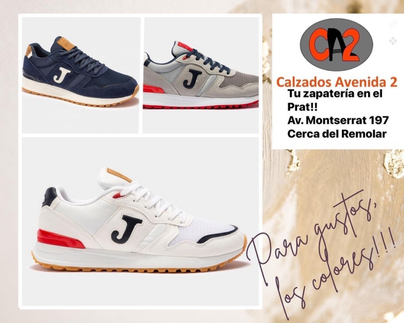 Perfectas para tus vacaciones!!! calzadosavenida2.com Avd. Montserrat 197 Cerca del Remolar #joma #deportivos #sneakers #casual #retro #zapatillas #deportivosblancos #jomasport #deportivas #deportivashombre #elpratdellobregat #elprat #elpratmola #castelldefels #gavá #gavamar #santboidellobregat #viladecans #cornella #elpratgrancomerç #elpratcomerç #calzadosavenida2