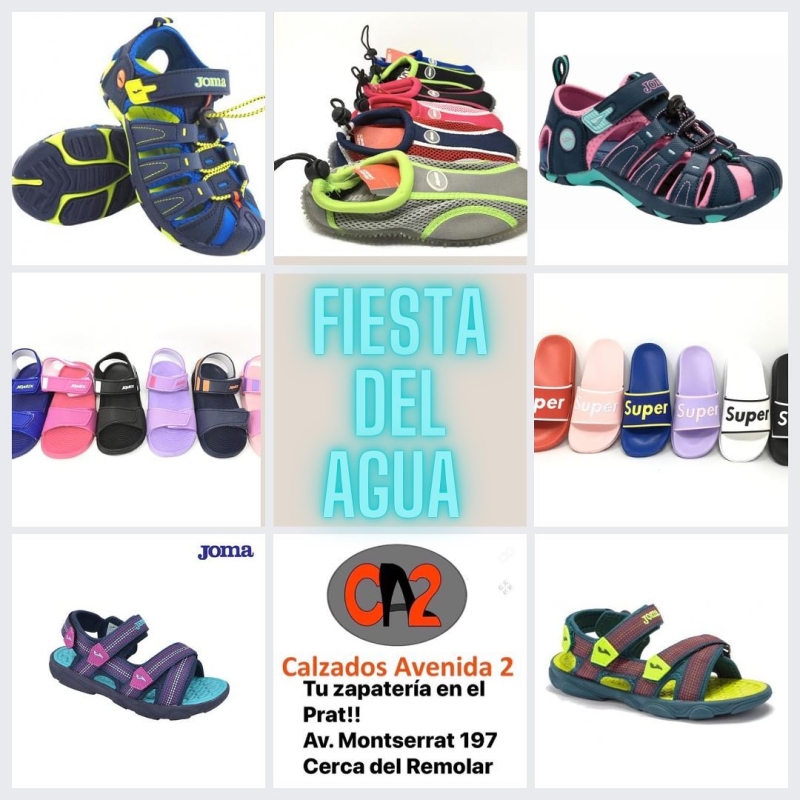 Prepárate para el agua!!! Prepárate para el calor!!! calzadosavenida2.com Avd. Montserrat 197 Cerca del Remolar #verano #playa #fiestadelagua #fiestadelaespuma #piscina #joma #chanclas #elprat #elpratdellobregat #elpratgrancomerç #elpratcomerç #gavamar #gava #castelldefels #santboidellobregat #santboi #cornella #hospitalet #calzadosavenida2