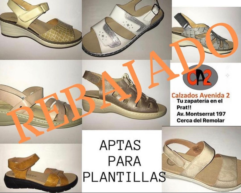 Sandalias especiales para plantillas!!! calzadosavenida2.com Avd. Montserrat 197 Cerca del Remolar #sandaliasmujer #sandaliasplantillas #ss22 #rebajas #elprat #elpratdellobregat #elpratmola #elpratcomerç #elpratgrancomerç #castelldefels #castelldefelscomerç #gava #gavamar #hospitalet #santboi #santboidellobregat #viladecans #cornella #calzadosavenida2