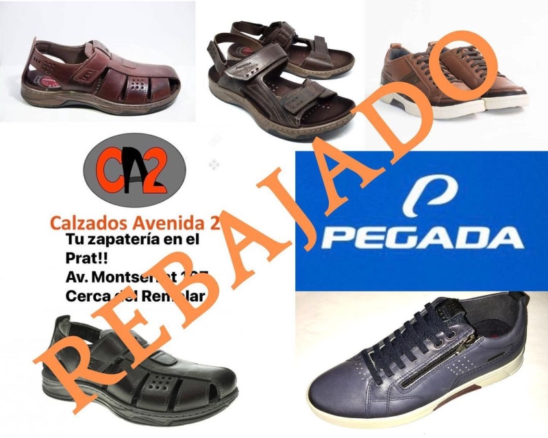 PEGADA!!! calzadosavenida2.com Avd. Montserrat 197 Cerca del Remolar #pegada #zapatoshombre #rebajas #zapatospiel #elpratcomerç #elprat #elpratdellobregat #elpratgrancomerç #castelldefels #castelldefelsplaya #castelldefelspueblo #gava #gavamar #santboi #santboidellobregat #santboicomerç #castelldefelscomerç #cornella #cornelladellobregat #hospitalet #calzadosavenida2