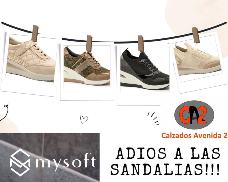 Di adiós a las sandalias y dale la bienvenida a los zapatos deportivos perfectos para el entretiempo!!! calzadosavenida2 Avd. Montserrat 197 Cerca del Remolar #otoño #entretiempo #deportivos #deportivas #deportivosconcuña #bambas #zapatillas #mysoft #mysoftshoes #elprat #elpratdellobregat #elpratcomerç #elpratgrancomerç #castelldefels #castelldefelsplatja #castelldefelspueblo #viladecans #cornella #santboi #santboidellobregat #calzadosavenida2