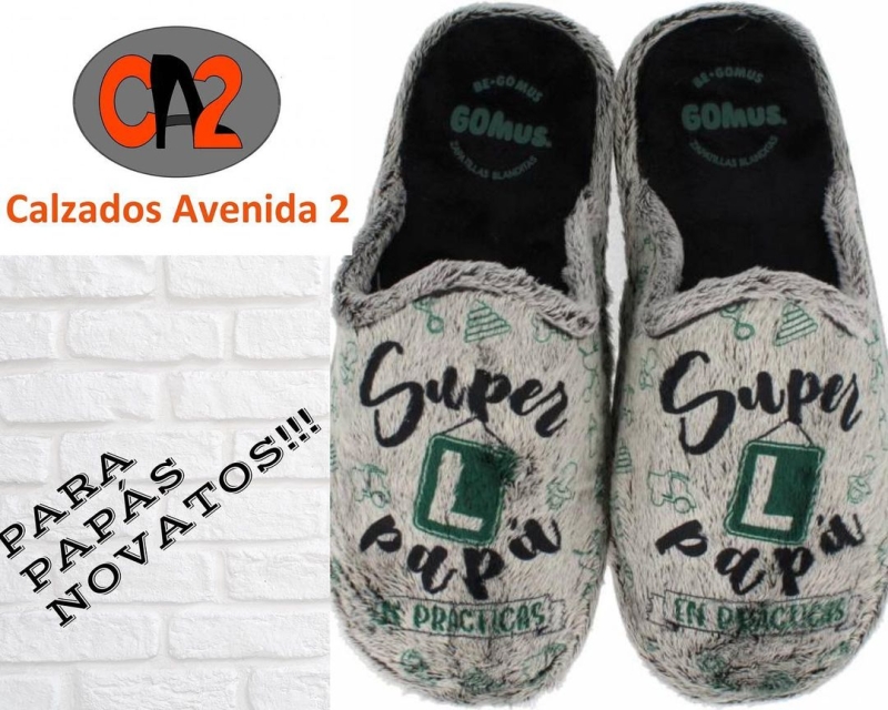 Sorprende al papá novato con estas zapatillas!!! calzadosavenida2.com Avd. Montserrat 197 Cerca del Remolar #zapatillas #zapatillasdecasa #garridomuro #gomus #zapatillasparquet #papanovato #papaenpracticas #zapatillashombre #elpratcomerç #elprat #elpratdellobregat #elpratgrancomerç #castelldefels #castelldefelsplatja #castelldefelscomerç #santboi #santboidellobregat #santboicomerç #cornella #cornelladellobregat #cornellacomerç #hospitalet #hospitaletdellobregat #calzadosavenida2