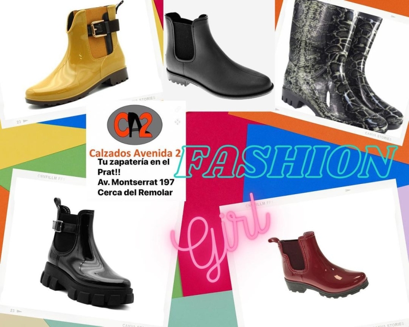 Prepárate para la lluvia con estilo!!! www.calzadosaavenida2.com Avd. Montserrat 197 Prat de Llobregat (Barna) #tendencia #lluvia #botasdelluvia #botasdeagua #botasdegoma #elpratdellobregat #elprat #elpratcomerç #elpratelmeullocalmon #elpratgrancomerç #castelldefels #castelldefelsplaya #castelldefelscomerç #castelldefelspueblo #santboi #santboidellobregat #santboicomerç #lhospitalet #hospitaletdellobregat #hospitalet #cornella #cornelladellobregat #calzadosavenida2
