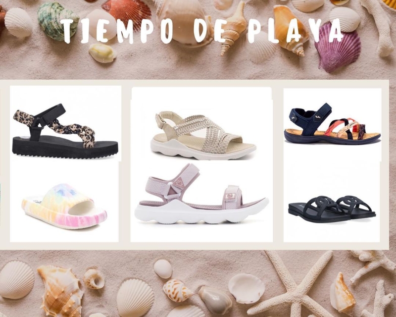 Chanclas y sandalias para tu 