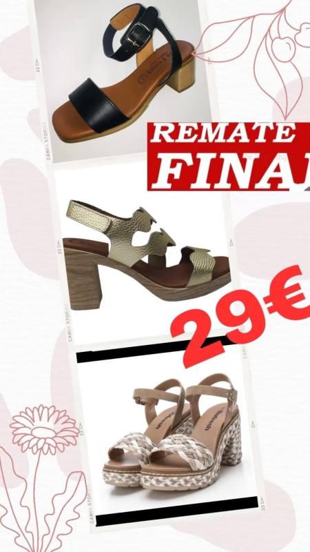 Tenemos novedades y también rematamos el verano!!! Avda. Montserrat 199 Cerca del Remolar #rebajas #rematefinal #novedades #otoño #elpratdellobregat #elpratcomerç #elpratalmeullocalmon #elpratdellobregat #elpratgrancomerç #santboi #castelldefels #viladecans #hospitalet #cornella #calzadosavenida2